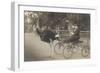 Matron in Ostrich Cart-null-Framed Art Print