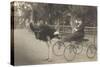 Matron in Ostrich Cart-null-Stretched Canvas