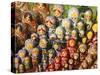 Matryoschka (Russian Dolls), Moscow, Russia-Gavin Hellier-Stretched Canvas