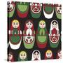 Matryoshka-Joanne Paynter Design-Stretched Canvas