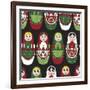 Matryoshka-Joanne Paynter Design-Framed Giclee Print