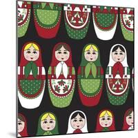 Matryoshka-Joanne Paynter Design-Mounted Giclee Print