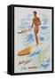 Matson Lines Hawaii Poster-null-Framed Stretched Canvas