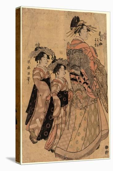 Matsubaya Uchi Somenosuke-Kitagawa Utamaro-Stretched Canvas