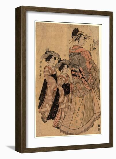 Matsubaya Uchi Somenosuke-Kitagawa Utamaro-Framed Giclee Print