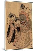 Matsubaya Uchi Somenosuke-Kitagawa Utamaro-Mounted Giclee Print