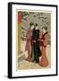 Matsuchiyama No Yukimi-Torii Kiyonaga-Framed Giclee Print