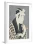 Matsumo Koshiro IV in the Role of Gorebei, the Fish Merchant of Sanya-Toshusai Sharaku-Framed Giclee Print