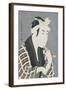 Matsumo Koshiro IV in the Role of Gorebei, the Fish Merchant of Sanya-Toshusai Sharaku-Framed Giclee Print