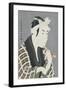 Matsumo Koshiro IV in the Role of Gorebei, the Fish Merchant of Sanya-Toshusai Sharaku-Framed Giclee Print