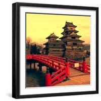 Matsumoto Castle, Japan-Neale Cousland-Framed Premium Photographic Print