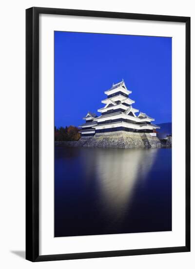 Matsumoto Castle (The Crow Castle) Built in 1594, Matsumoto, Nagano Prefecture, Honshu, Japan, Asia-Christian Kober-Framed Photographic Print