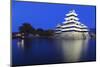 Matsumoto Castle (The Crow Castle) Built in 1594, Matsumoto, Nagano Prefecture, Honshu, Japan, Asia-Christian Kober-Mounted Photographic Print