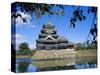 Matsumoto-Jo Castle, Matsumoto, Japan-David Poole-Stretched Canvas