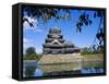 Matsumoto-Jo Castle, Matsumoto, Japan-David Poole-Framed Stretched Canvas