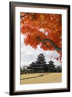 Matsumoto-Jo (Wooden Castle) in Autumn, Matsumoto, Central Honshu, Japan, Asia-Stuart Black-Framed Photographic Print