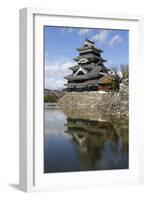 Matsumoto-Jo (Wooden Castle), Matsumoto, Central Honshu, Japan, Asia-Stuart Black-Framed Photographic Print