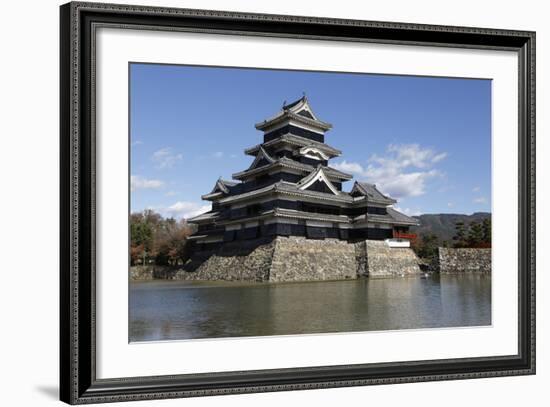 Matsumoto-Jo (Wooden Castle), Matsumoto, Central Honshu, Japan, Asia-Stuart Black-Framed Photographic Print