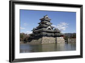 Matsumoto-Jo (Wooden Castle), Matsumoto, Central Honshu, Japan, Asia-Stuart Black-Framed Photographic Print