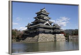 Matsumoto-Jo (Wooden Castle), Matsumoto, Central Honshu, Japan, Asia-Stuart Black-Framed Photographic Print