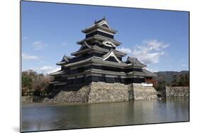 Matsumoto-Jo (Wooden Castle), Matsumoto, Central Honshu, Japan, Asia-Stuart Black-Mounted Photographic Print