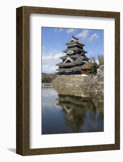 Matsumoto-Jo (Wooden Castle), Matsumoto, Central Honshu, Japan, Asia-Stuart Black-Framed Photographic Print