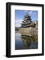 Matsumoto-Jo (Wooden Castle), Matsumoto, Central Honshu, Japan, Asia-Stuart Black-Framed Photographic Print