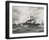 Matsushima, Flagship of Japanese Fleet, 1894, Japan, 19th Century-null-Framed Giclee Print