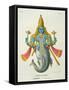 Matsyavatara or Matsya, from 'L'Inde Francaise...', Engraved by Marlet and Cie, Pub Paris 1827-1835-A. Geringer-Framed Stretched Canvas