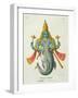 Matsyavatara or Matsya, from 'L'Inde Francaise...', Engraved by Marlet and Cie, Pub Paris 1827-1835-A. Geringer-Framed Giclee Print