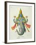 Matsyavatara or Matsya, from 'L'Inde Francaise...', Engraved by Marlet and Cie, Pub Paris 1827-1835-A. Geringer-Framed Giclee Print