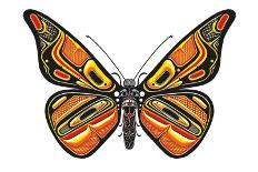 Bentwood Butterfly-Matt James-Art Print