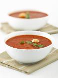 Two Bowls of Tomato Soup-Matt Johannsson-Laminated Photographic Print