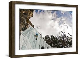 Matt Lloyd, Leading the Shroud Wi 4, Officers Gulch, Summit County Colorado-Daniel Gambino-Framed Photographic Print