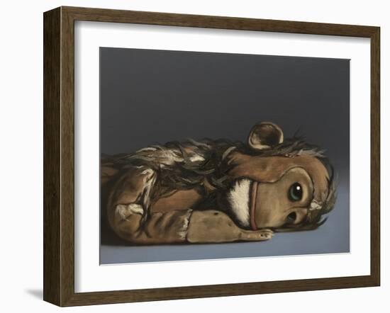 Matt Monkey, 2016,-Peter Jones-Framed Giclee Print