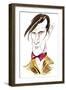 Matt Smith as Doctor Who in BBC television series of same name-Neale Osborne-Framed Giclee Print