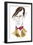 Matt Smith as Doctor Who in BBC television series of same name-Neale Osborne-Framed Giclee Print