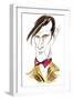 Matt Smith as Doctor Who in BBC television series of same name-Neale Osborne-Framed Giclee Print