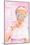 Mattel Barbie - Future is Bright-Trends International-Mounted Poster