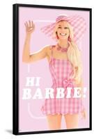 Mattel Barbie: The Movie - Hi Barbie-Trends International-Framed Poster