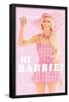 Mattel Barbie: The Movie - Hi Barbie-Trends International-Framed Poster