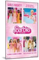 Mattel Barbie: The Movie - Quote Grid-Trends International-Mounted Poster