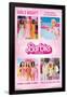 Mattel Barbie: The Movie - Quote Grid-Trends International-Framed Poster