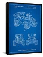 Mattel Kids Dump Truck Patent-Cole Borders-Framed Stretched Canvas