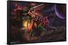 Mattel Masters of the Universe: Revelation - He-Man & Battle Cat-Trends International-Framed Poster