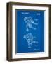 Mattel Space Walking Toy Patent-Cole Borders-Framed Art Print