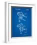 Mattel Space Walking Toy Patent-Cole Borders-Framed Art Print