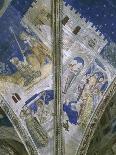 Detail from Vault in St Martial Chapel, Papal Palace in Avignon , with Frescoes, 1344-1345-Matteo Di Giovanetto-Giclee Print