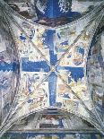 Detail from Vault in St Martial Chapel, Papal Palace in Avignon , with Frescoes, 1344-1345-Matteo Di Giovanetto-Giclee Print