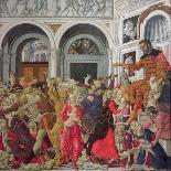 The Massacre of the Innocents-Matteo Di Giovanni Di Bartolo-Framed Stretched Canvas
